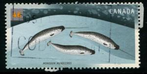 1868 Canada 46c Narwal, used
