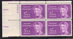 USA SCOTT # 1236 BLOCK OF 4, 5c 1963 BLK #27606