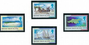 British Virgin Is 820-23 MNH 1996 Island Scenes (ak2222)