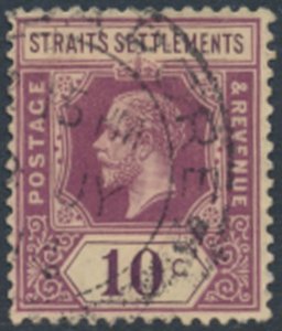 Straits Settlements    SC# 158 *  SG 202b  Used wmk Crown CA  see details & s...