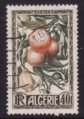 Algeria #231 F-VF Used Oranges and Lemons