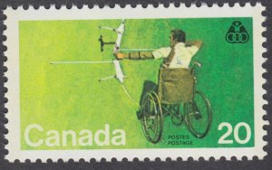 Canada - #694 Handicapped Olympics - MNH