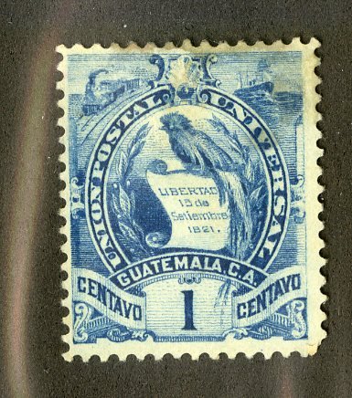 GUATEMALA 31 USED SCV $3.00 BIN $1.25