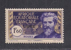 FRENCH EQUATORIAL AFRICA SC# 112    FVF/MNH  1940