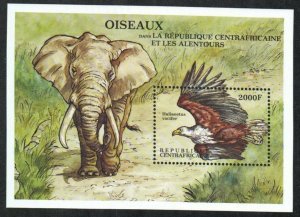 Central African Republic Stamp 1325  - African fish eagle