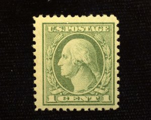 HS&C: Scott #525 1c Green Mint VF NH US Stamp