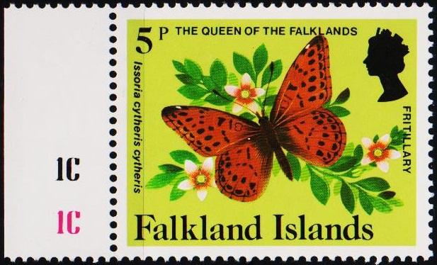 Falkland Islands.1984 5p  S.G.473A Unmounted Mint