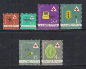 Hungary   Scott # 1366-71    MNH