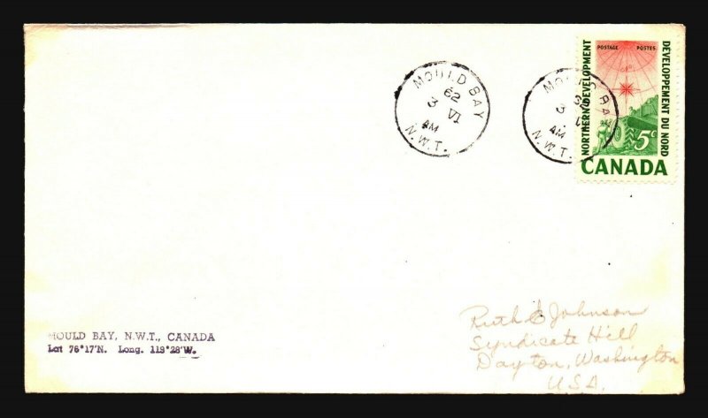 Canada - 3 1960s Polar Expedition Covers (IV) - Z16035 