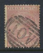 Jamaica  SG 7 Used  nice A01 cancel -  see scan and details