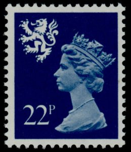 Great Britain - Scotland SMH41 MNH Queen Elizabeth Machin Head