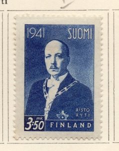 Finland 1941 Early Issue Fine Mint Hinged 3.50mk. NW-215694