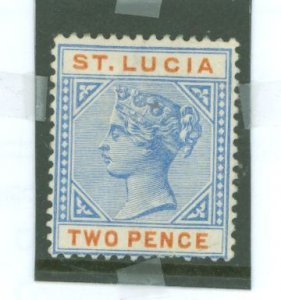 St. Lucia #30 Unused Single