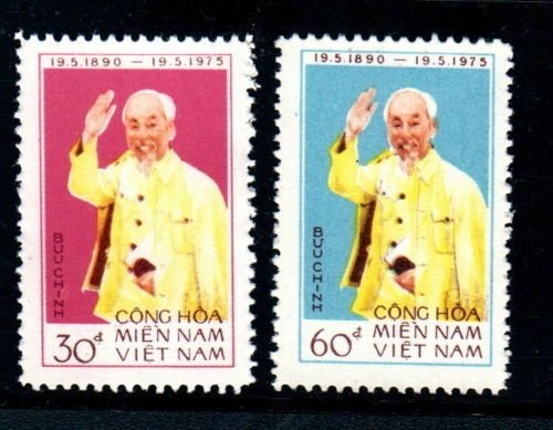 Vietnam 1975 MNH Stamps Scott 776-777 85 Years of Ho Chi Minh