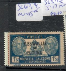 WALLIS & FUTUNA ISLANDS SC 67, 74     MOG    P0321E H