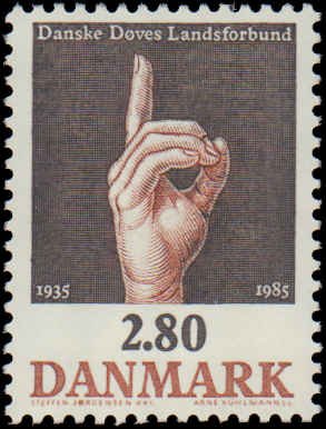 1985 Denmark #786, Complete Set, Never Hinged