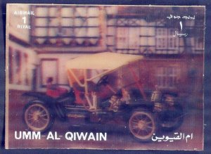 UAE  Umm al Qiwain 1972 Classic Cars (VIII) 3 D MNH