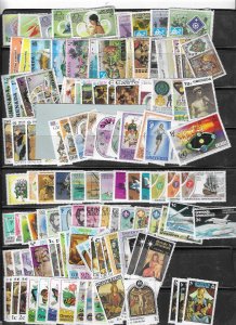 GRENADA COLLECTION ON STOCK SHEET ALL MINT