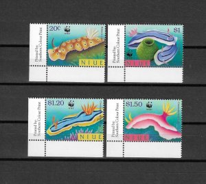 NIUE 1999 WWF SG 858/61