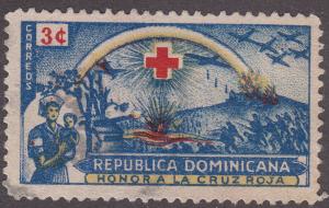 Dominican Republic 410 80th Anniversary of the Intl. Red Cross 1944
