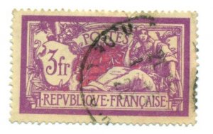 France 1927 #129 U SCV(2022)=$2.80