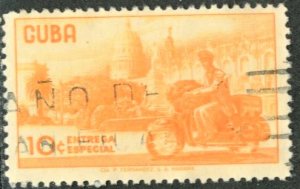 CUBA #E31, USED - 1961 - CUBA1167DTS13