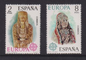 Spain  #1804-1805  MNH  1974  Europa