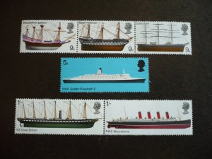 Stamps - Great Britain - Scott# 488-4934 - Mint Never Hinged Set of 6 Stamps