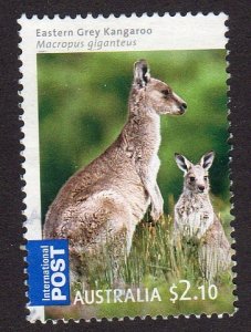 Australia 3097 - Used - $2.10 Eastern Grey Kangaroos (2009) (cv $4.00) (3)