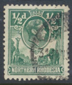 Northern Rhodesia  SG 25  SC# 25 Used   see detail / scan