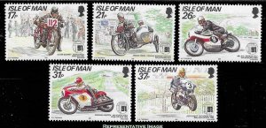 Isle of Man Scott 472-476 Mint never hinged.