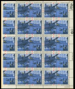 Scott # 1480 - 1483 - Boston Tea Party 8¢ Sheet of 50 Stamps - MNH - 1973 