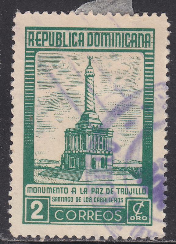 Dominican Republic 458 Peace of Trujillo Monument 1954