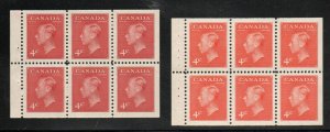 Canada - Unitrade# 287b & 306b MNH - Booklet Panes       /       Lot 0824219