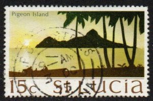 St. Lucia Sc #268 Used