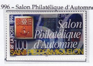 SPM ,  St. Pierre et Miquelon 1996 - Fall Stamp Show - MNH single   # 632