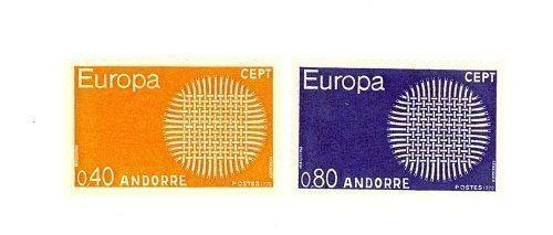 Andorra-French Scott 196-197 NH    [ID#423878]