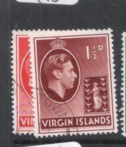 British Virgin Islands SG 111-2 VFU (1dho) 