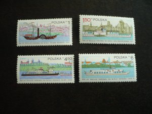 Stamps - Poland - Scott# 2341-2344 - Mint Hinged Set of 4 Stamps