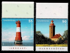 Germany Sc.#2629-0 MNH Lighthouses