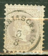 JX: Austria 39 used CV $190