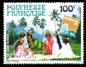 French Polynesia 1983 Scott #C200 Mint Never Hinged