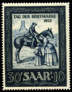 Saar B91 MNH - Stamp Day