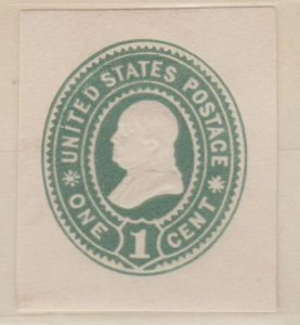 U.S. Scott #U352 Franklin - Embossed Stamped Envelope - Mint Single