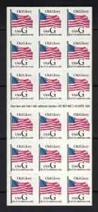 U.S. #2887a MINT, NH G BOOKLET PANE - PRICED AT FACE VALUE !