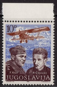 Thematic stamps YUGOSLAVIA 1985 AIR FORCE DAY 2216 mint