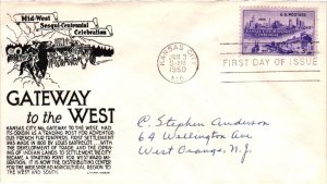 #994 Kansas City Celebration– Anderson Cachet Addressed to Anderson SCand