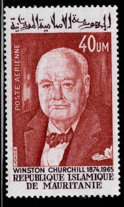 Mauritanie Scott C147 MNH** 1965 Churchill stamp