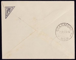 AUSTRALIA : 1946 Brisbane-Sydney by TAA First Flight Cover.. AAMC 1070(var)