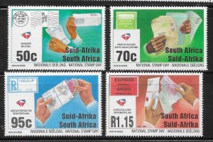 South Africa 1994 Stamp Day Sc 892-895 MNH A2776